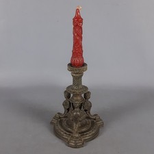 Antike Kerzenhalter IN Antimon