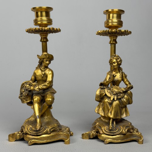 Paar kerzenhalter dame - kerzenhalter,