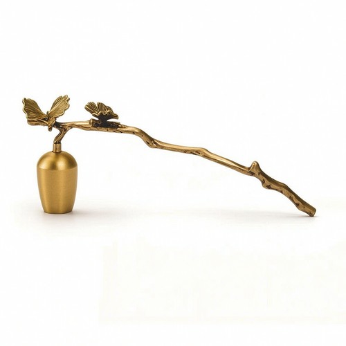 Kerzenlöscher mit ginkgoblatt - kerzenlöscher,